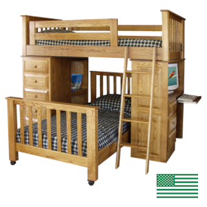 Amish Landis Loft Bed